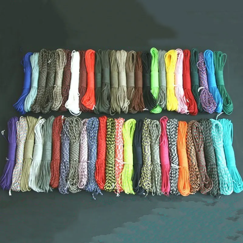 

Clothesline Ropes Cord Paracord Nylon Rope Survival Reflective Sport Camping & Hiking Durable Outdoor