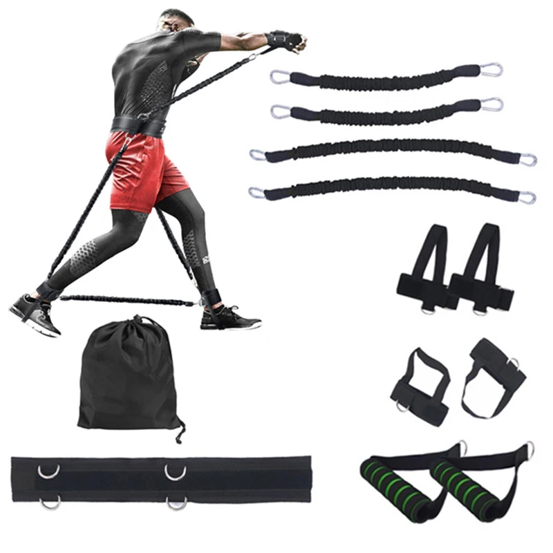 100 LBS Boxing Resistance Bands Set for MMA Kickboxing Basketball