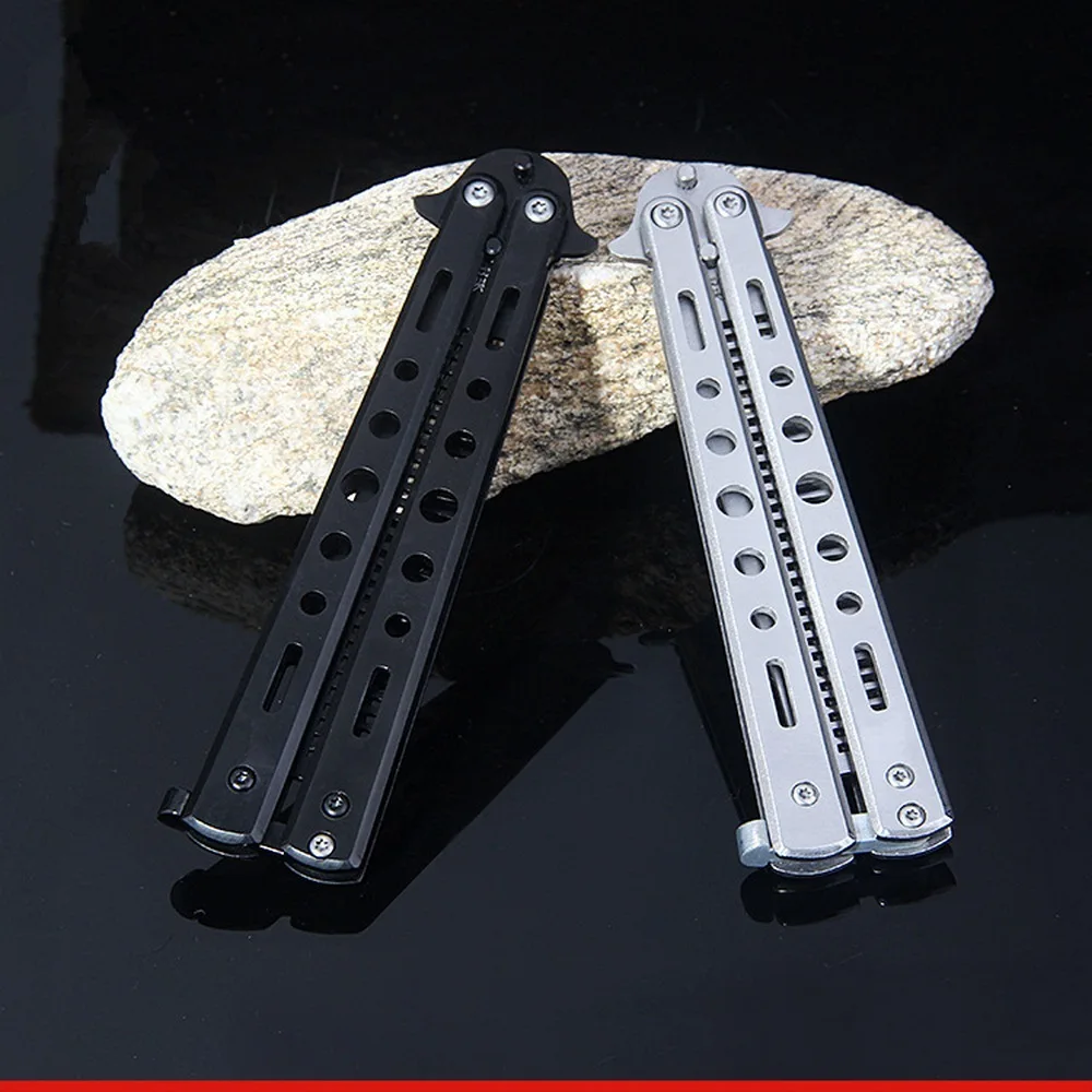 Beginner Butterfly Knife SevenHole Butterfly Practice Knife Training