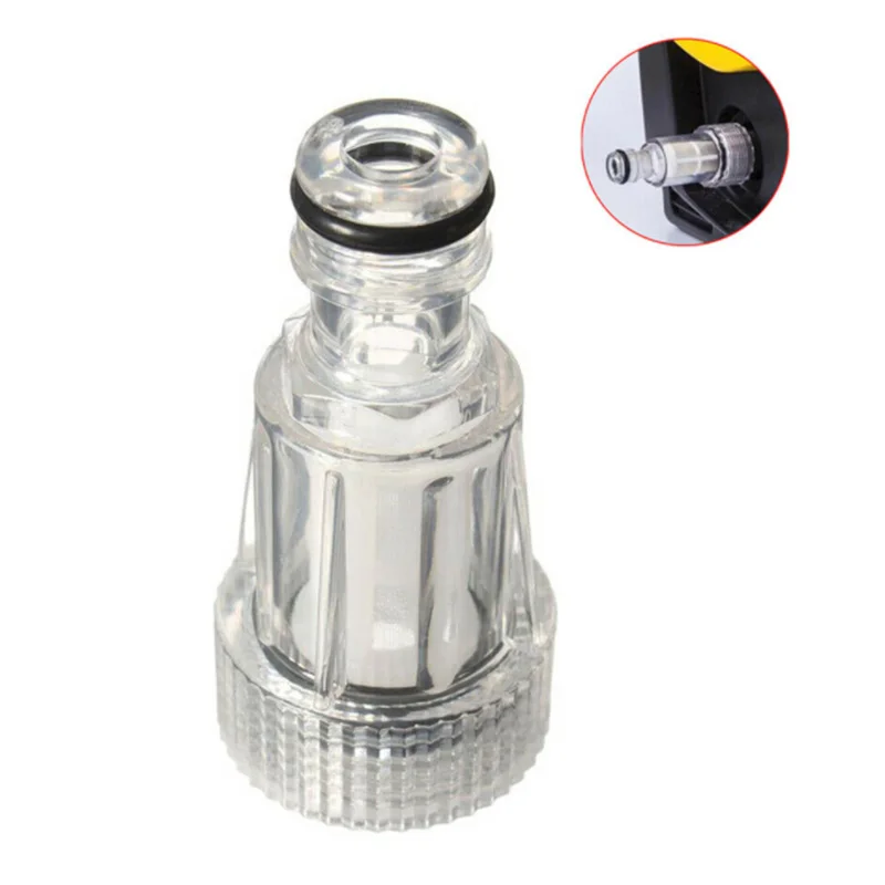 

175PSI High Pressure Washer Water Filter 140° Car Clean Machine Water Filter Connection For K2-K7 Series Pressure Washers Parts