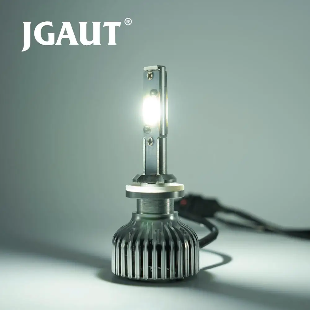 JGAUT h1 светодиодный фары 12V 24V 4000LM 70 Вт 6000 К Автомобильные фары H3 880 881 H27 9004 Hi Lo луч Автомобильная противотуманная лампа светодиодный лампы