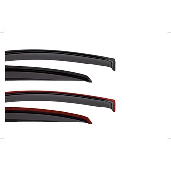 

Side window deflectors Land Rover Discovery-, 4 H dark (COMP) (L