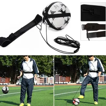 

Football Training Sport Support Adjustable Soccer Coach Soccer Ball Practice Belt Training Equipment Kick*