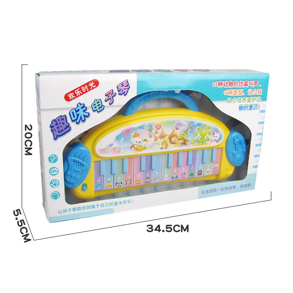 Музыкальный инструмент развивающие игрушки Портативный 24 клавиши малышей