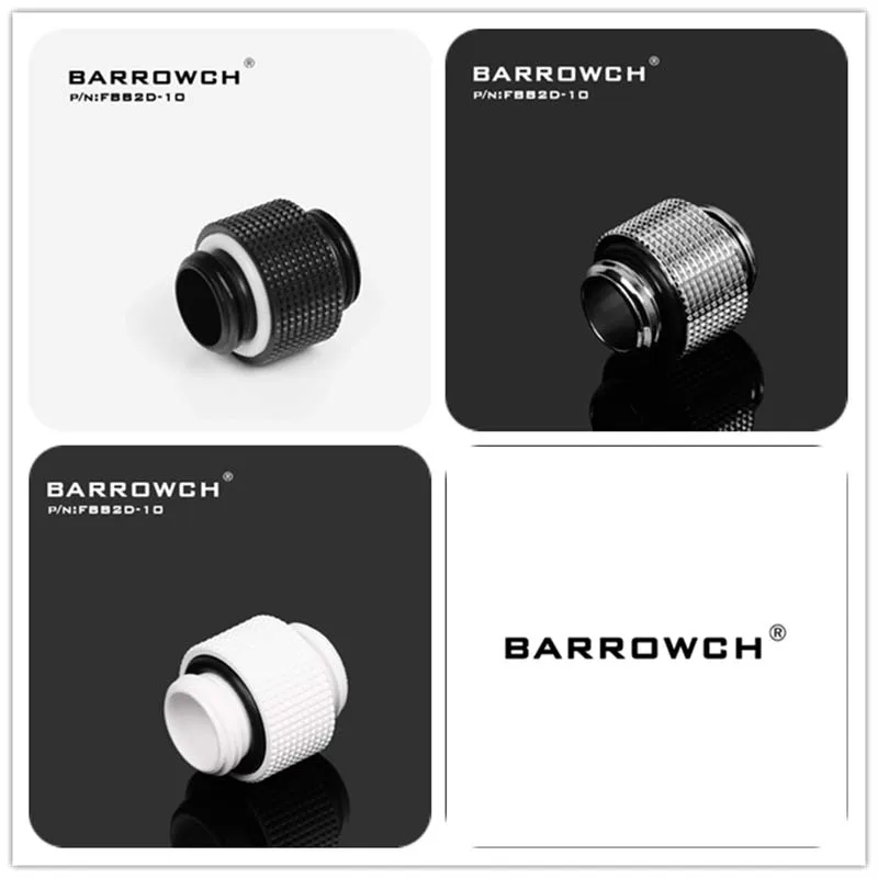 Barrow TWT45-B01, Raccordo Rotante Da 45 Gradi, Adattatore G1/4" Ruotabile 45, Per Apparecchiature Di Raffreddamento, Regolazione Della Direzione Di Connessione - Foto 4