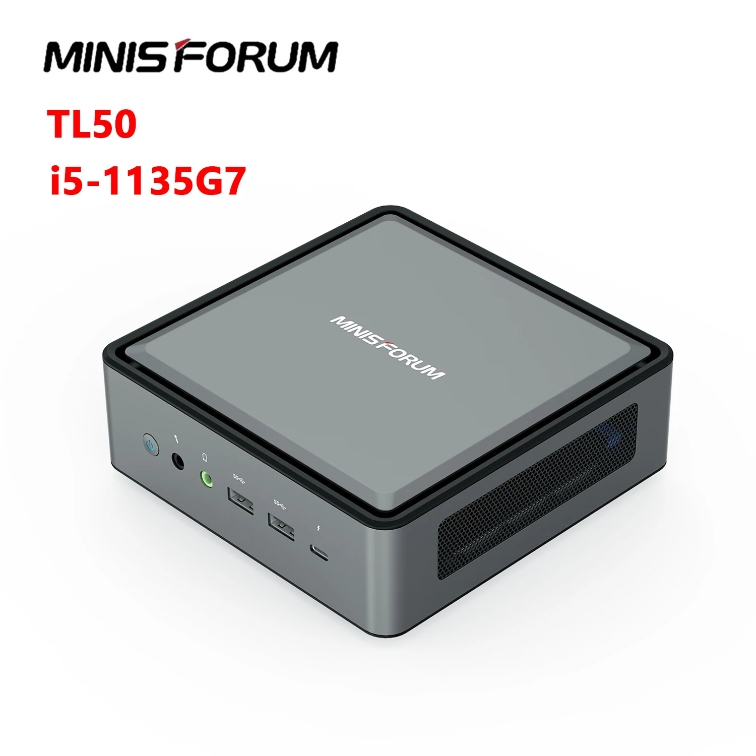 Мини-ПК MINISFORUM TL50 Intel Core I5-113 5G 7 Windows 10 Pro 12GB RAM 256GB/512GB SSD 2 4G WiFi игровой настольный