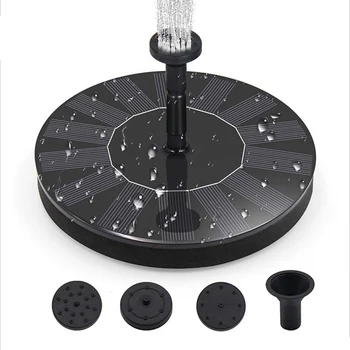

Mini Solar Powered Fountain Water Fountain Pool Pond Floating For Bird Bath Patio Landscape Outdoor Garden Decoration
