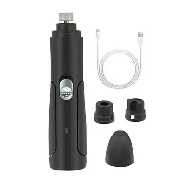 

Portable Claw Nail Polisher Automatic Nail Trimmer Creative Nail Clipper Electric Nail Grinding Tool Kit With USB Cable