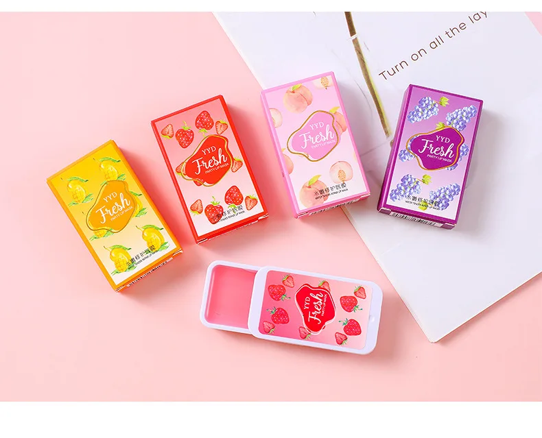 Innicare Cute Moisturizing Lip Mask Portable Lip Mask Exfoliating Labial Membrane Traveling Mini Lips Patch Korean Skin Care Innicare Cute Moisturizing Lip Mask Portable Lip Mask Exfoliating Labial Membrane Traveling Mini Lips Patch Korean Skin Care