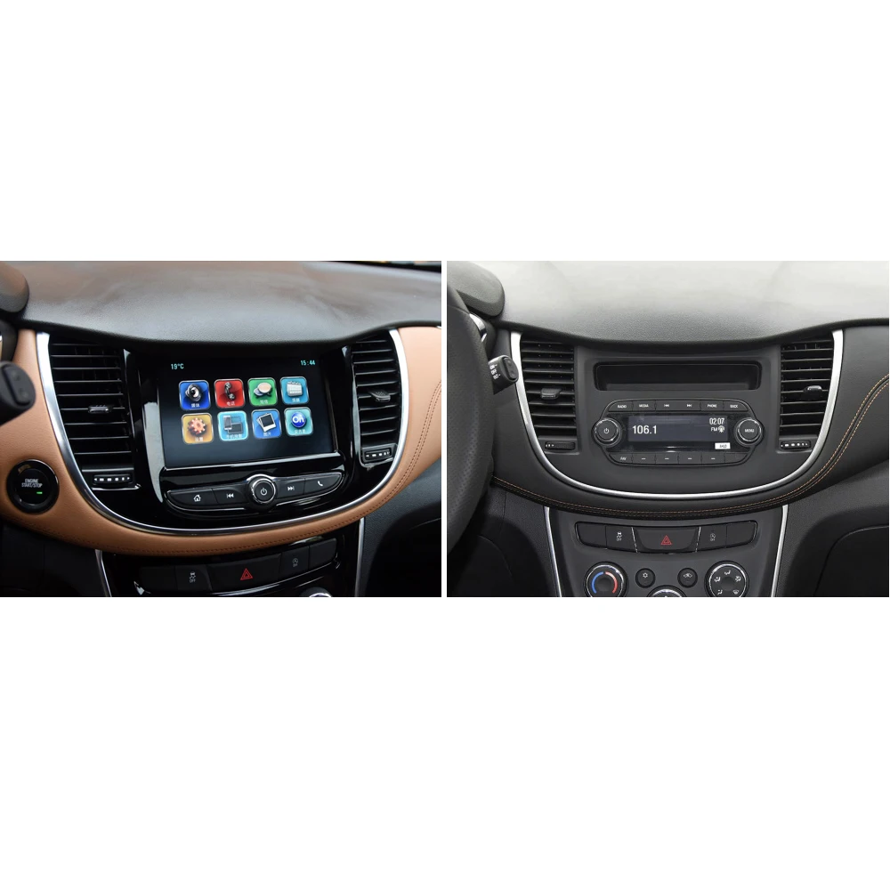 Cheap SINOSMART 2.5D IPS/QLED 1G/2G Car GPS Navigation Player for Chevrolet Cavalier Trax 2016-2019 32EQ DSP, 4G RAM Optional 4