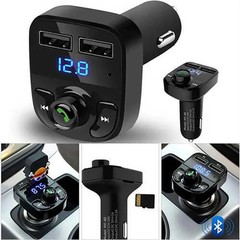 Bluetooth приемник FM адаптер портативный передатчик автомобильный fm-передатчик для Handfree аварийного питания