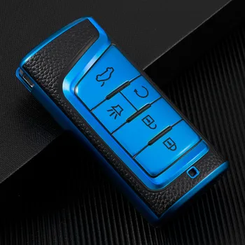 Cover per chiave/telecomando per GAC trombettchi GS7 GS8 GM8 GS5 GA6 GM6 chiave proteggi supporto portachiavi portachiavi accessori auto-Styling - Copertura della cassa chiave a distanza dell automobile per GAC trombettchi GS7 GS8 GM8 GS5