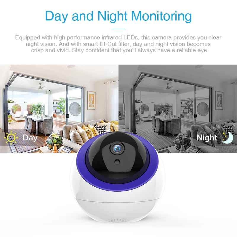 Pripaso ip Camara Wifi интеллектуальное автоматическое отслеживание Облако ip камера HD 1080P домашняя камера видеонаблюдения видеоняня