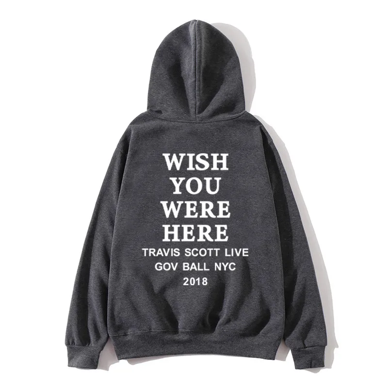 С изображением Трэвиса Скотта ASTROWORLD WISH YOU WAS HERE HOODIES модная толстовка с надписью ASTROWORLD уличная Мужская и Женская пуловер Толстовка