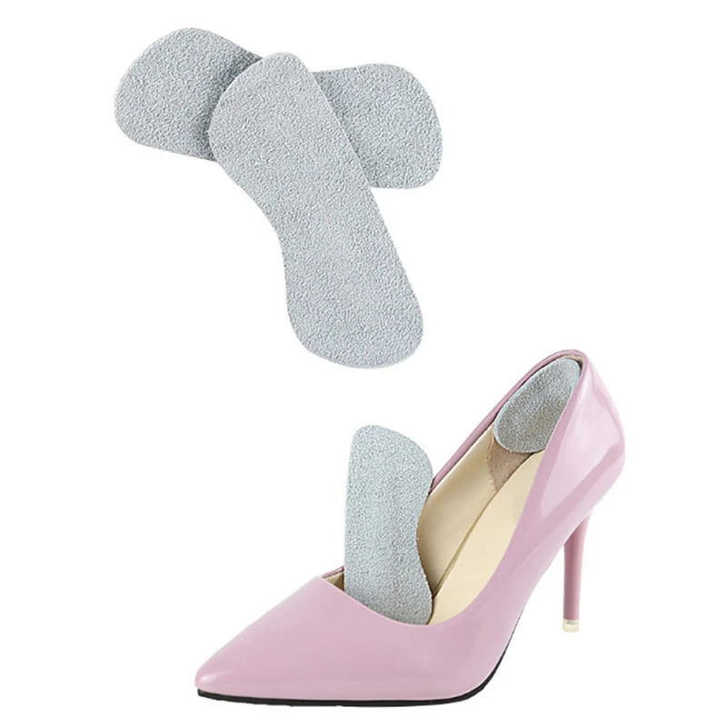 Hot Sale 1 Pair Foot Care Cushion Insole Liner High Heel Shoes Back Pad Foot Care Shoe Insert Pad