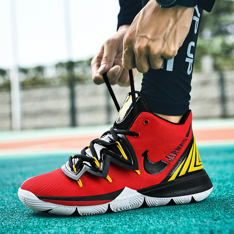 Basketball Shoes men kyrie 5 Couple lebron sneakers women bambas hombre baskets femme sports shoes No-slip jordans for men