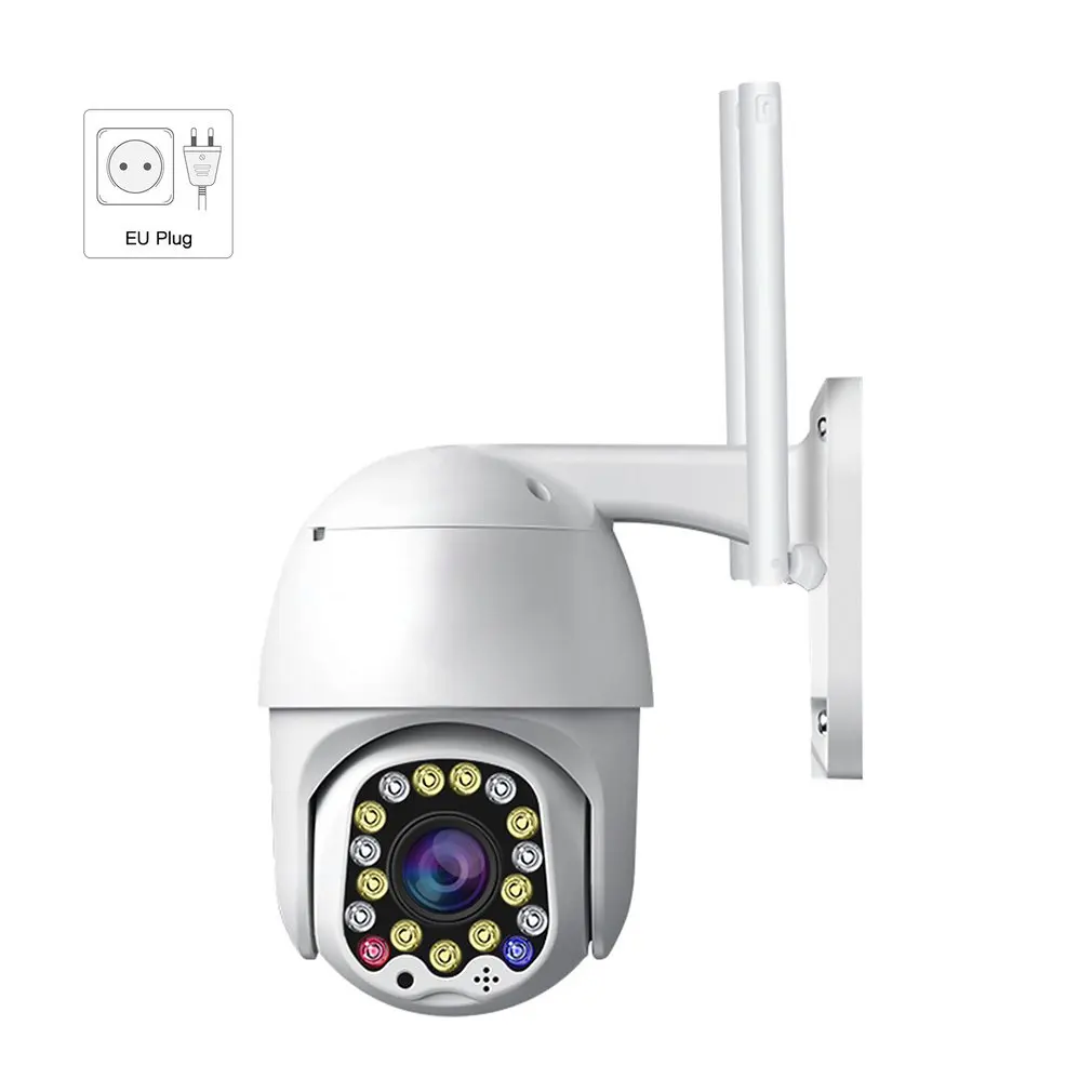 

17 LEDs 5x Zoom WiFi Camera HD 1080P 2.4G WiFi IP Camera 2MP IP66 Waterproof Outdoor Wireless PTZ Smart Home