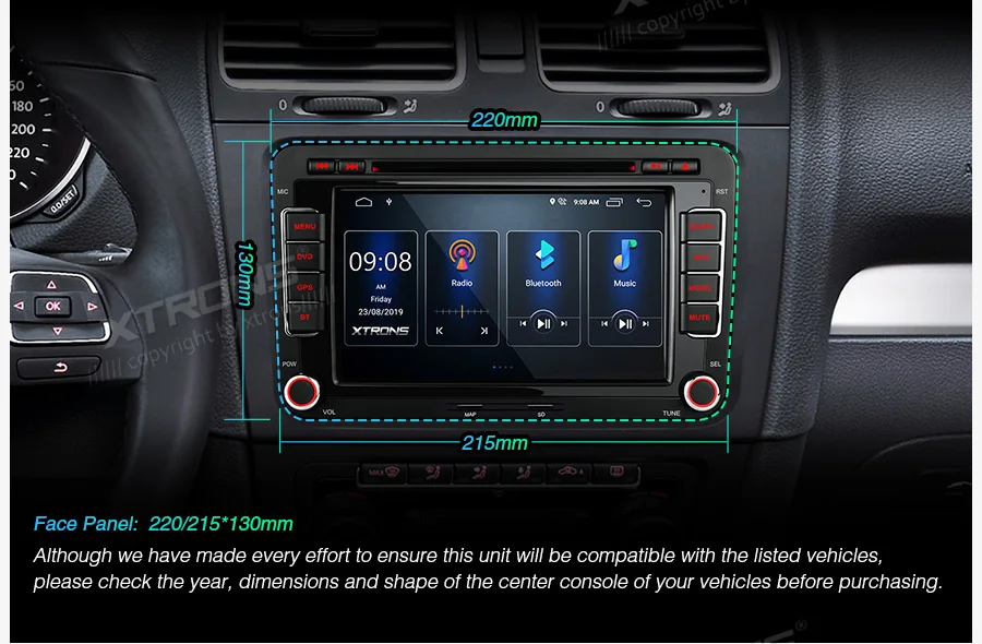 " Android 10,0 Q OS автомобильный DVD Мультимедиа gps радио для Seat Altea 2004- Toledo 2004- Alhambra 2010- Altea 2004