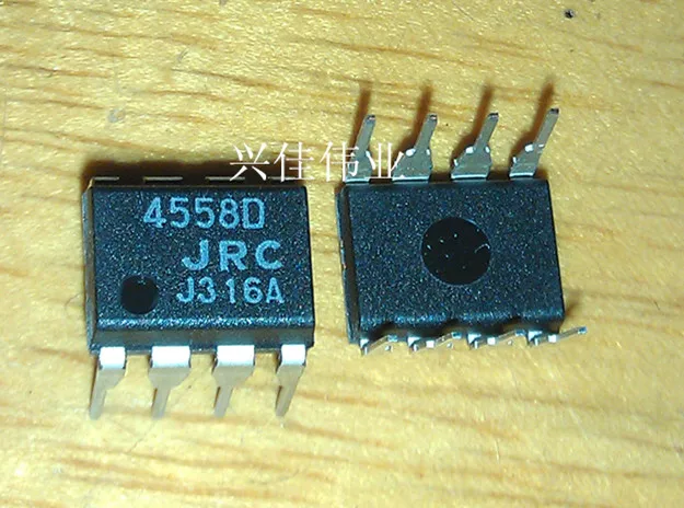 5 предметов в партии, 4558D СИЦ 4558 NJM4558D DIP8