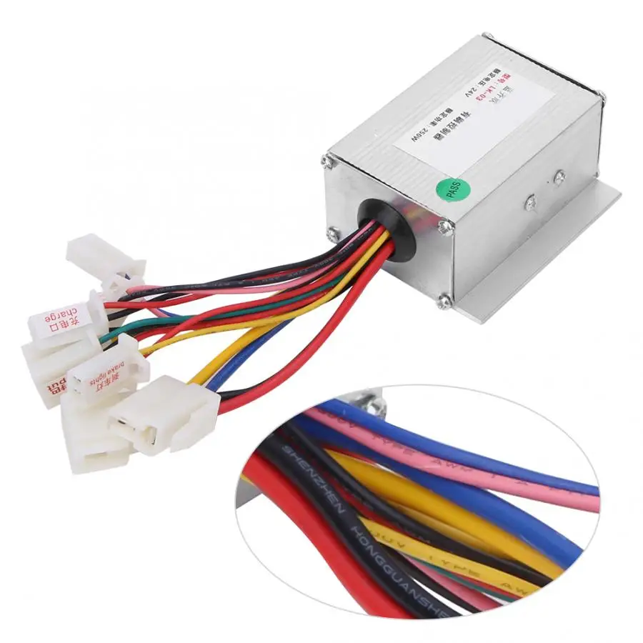 24V 250W электрический велосипед щетка контроллер скутера для электровелосипедов контроллер для е-байка замена аксессуар