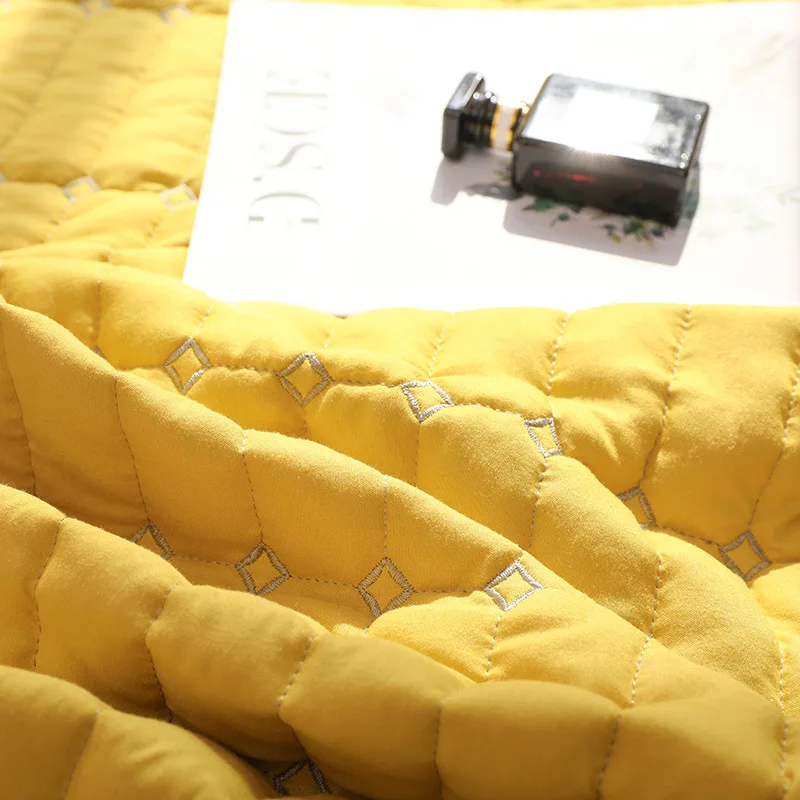 Printed Summer Quilt Washed Cotton Summer Blanket Airable Cover Thin Blanket Spring And Autumn Quilt Gift Blanket