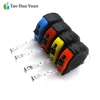 Mini Power Tape Measure Keychain Universal Pull Ruler Metric Tape Measure Retractable 1m Measuring Tape Meter Inch Tailor Tool A ► Photo 3/6