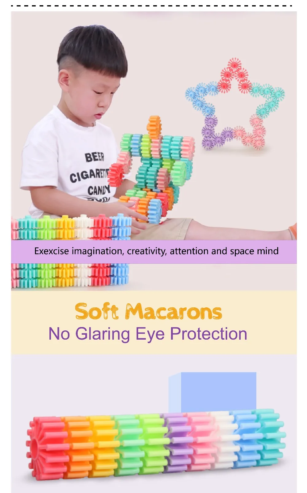 Mookids Снежинка майнкрафт многоцветные строительные блоки игрушка кирпич Снег DIY блок сборка раннего обучения игрушка Шахта ремесло
