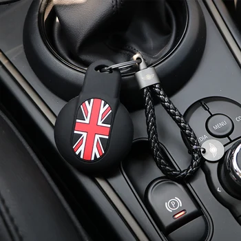 

Car Key case Silica gel Protection Cover For BMW MINI Cooper F54 F55 F56 F57 F60 Clubman Countryman Keychain Styling Accessories