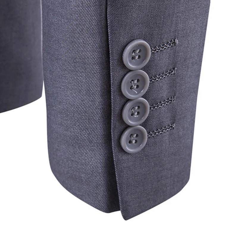 2020 Male Suits Blazer Slim Business Formal Dress Waistcoat Groom Man Suit Exquisite Weeding Office Set Thin Blazer