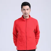 Открытый флис настраиваемый логотип толстый теплый осенний и зимний мужской и женский плащ куртка внутренняя одежда флис Ja