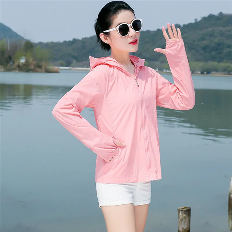 Outdoor Sun Protection Clothing Women'S  Jacket UV Protection Summer Hiking Shirts Outdoor Sun Protection Clothing  #0G21 (12)
