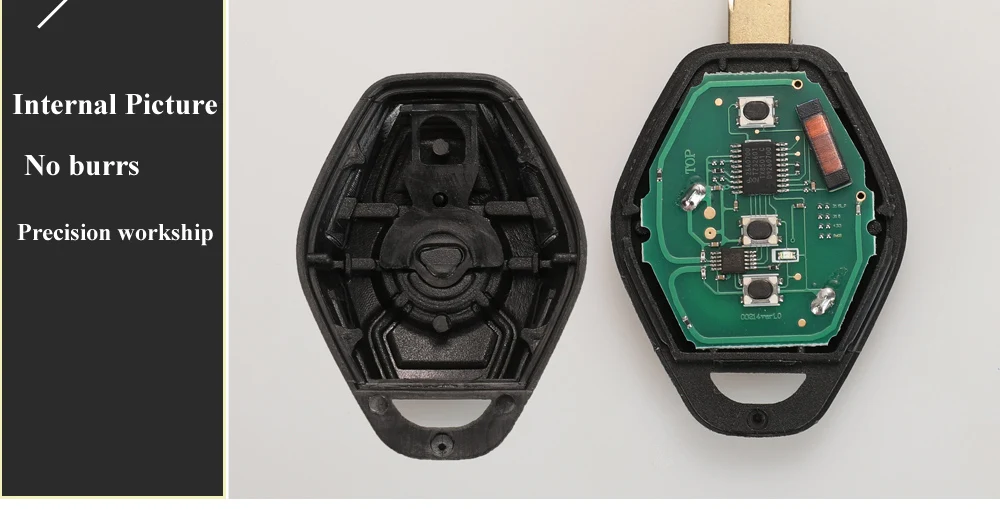Chiave/Telecomando Per Bmw Serie 3/5 / 7 315/433/868 Mhz Con La Lama Hu92/hu58 Del Chip Id46-7945/7953 - A Distanza Del Sistema Di 10pcs Cas2 Bmw - Hde8669f51c1f4ba4bae951b1f008018e1