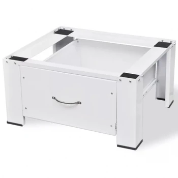 

Stand for Washing Machine with Drawer White