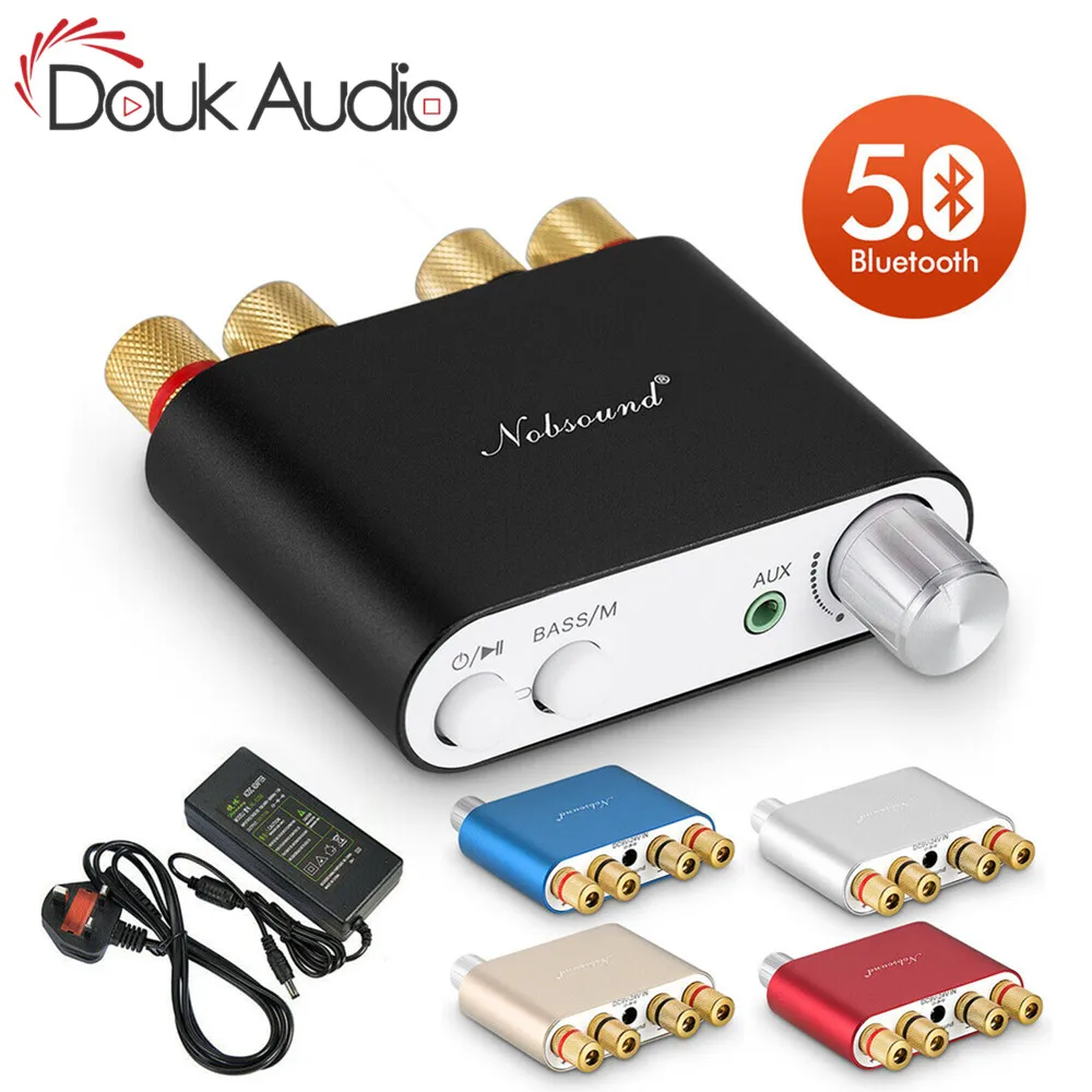 Цифровой усилитель Nobsound HiFi TPA3116 100 Вт Bluetooth|tpa3116 bluetooth|tpa3116 bluetooth 4.0digital amplifier |