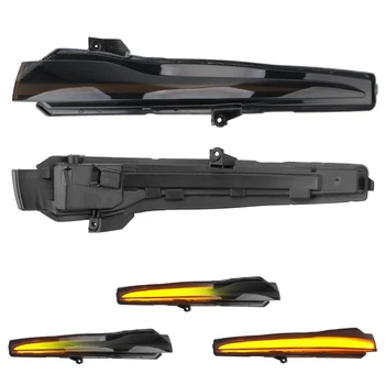 

LEEPEE Sequential Side Mirror Indicator Light 2Pcs Dynamic Turn Signal Blinker For Benz C E S GLC W205 X253 W213 W222 C217