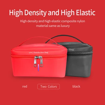 

3W UVC LED UV Ultraviolet Light Disinfectant Tank Outdoor Travel Anion Sterilizer Box Storage Bag Carry Case Bag