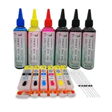 PGI-425 CLI-426 и 6 бутылок Набор для наполнения чернил совместим с Canon PIXMA MG8140 MG6140 MG6240 MG8240 принтеры PGBK BK C M Y GY
