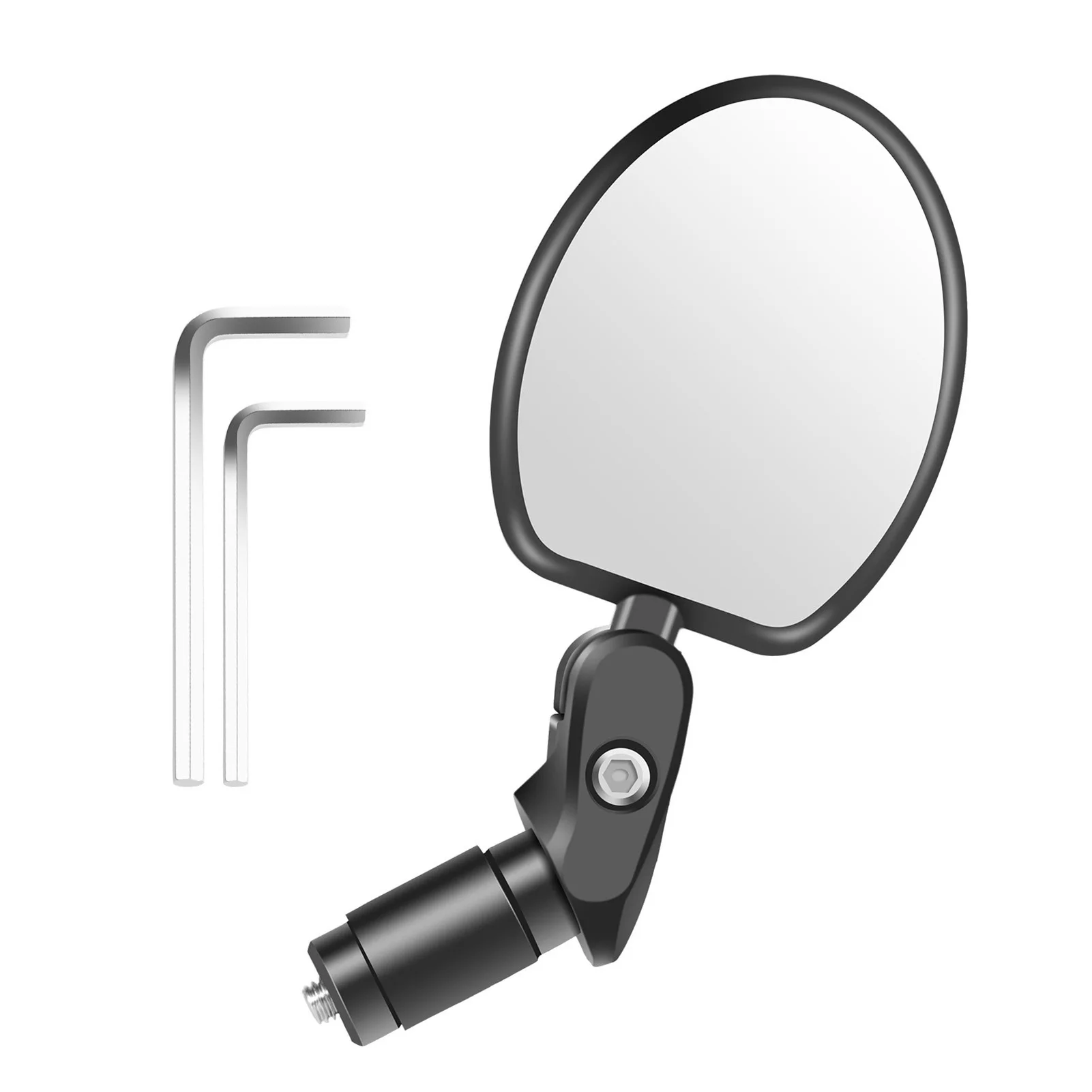 Bicycle Rear view Mirror Handlebar Reflector Folding Mountain Bike