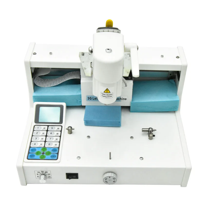 

NH-3G Digital Eyeglasses Processing Equipment Lens Drilling Machine Lens Driller Lens Punching Machine 110V/220V 50W 5000rpm