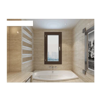 

Top 10 supplier aluminum window and doors with double glass bathroom window
