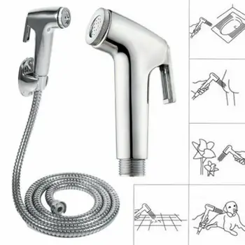 

Bidet Faucets Handheld Diapers ABS Bathroom Home Stainless Steel