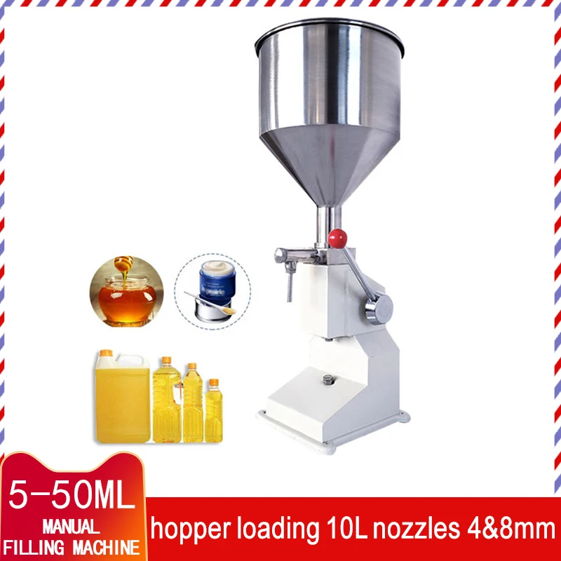 Manual Nail Polish Filling Machine Shampoo Filling Machine 5 50ml