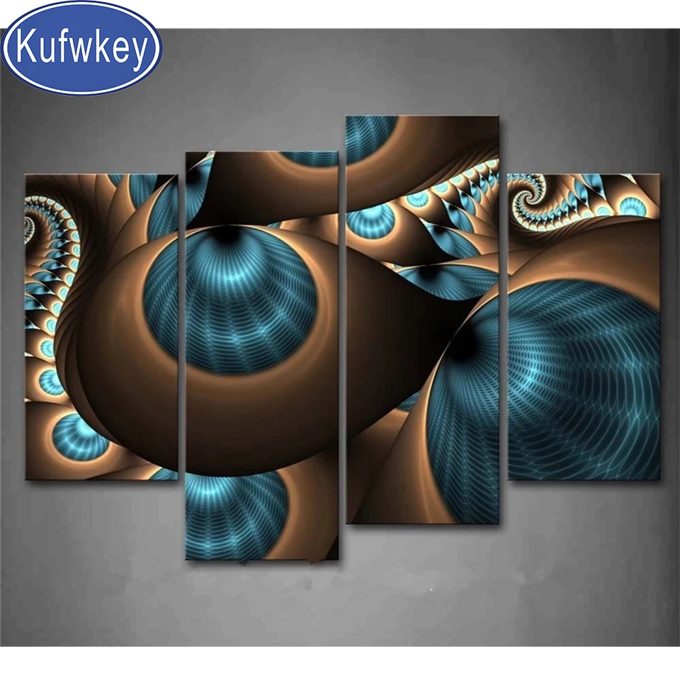 

Набор для алмазной живописи, 4 шт.