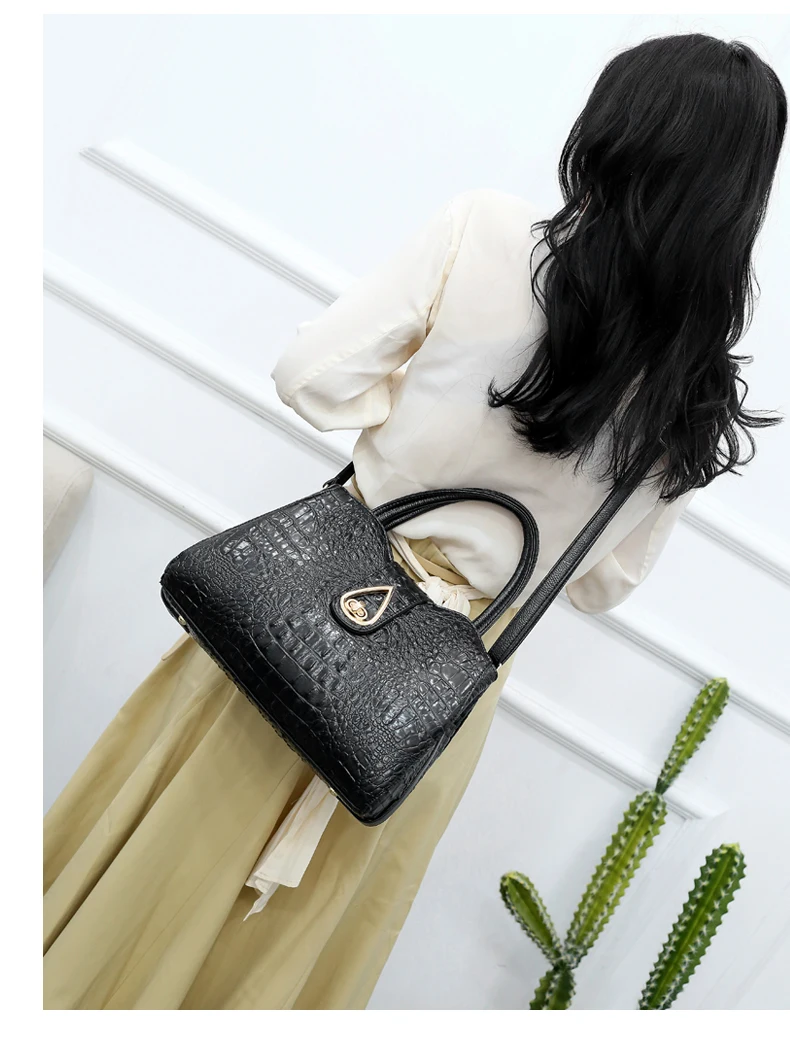 Gykaeo, роскошные сумки, женские сумки, дизайнерские, модные, с узором «крокодиловая кожа», женские сумки, Дамская уличная сумка для покупок, сумка через плечо, сумки-тоут