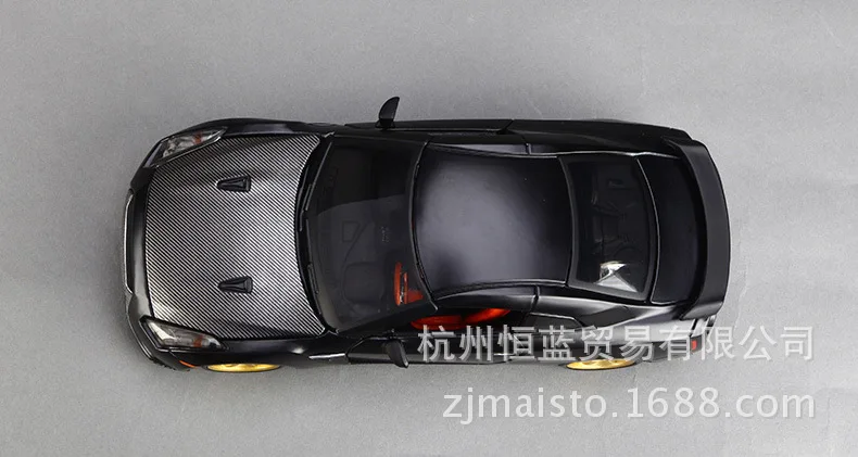 1-24 Maisto Nissan GTR шесть моделей модифицированного сплава Модель автомобиля Че Баи Цзянь