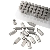 304 Stainless Steel 3/16" Thread High Pressure Atomization Nozzle Garden landscaping Cooling Humidify Disinfection Sprayer 50Pcs 1