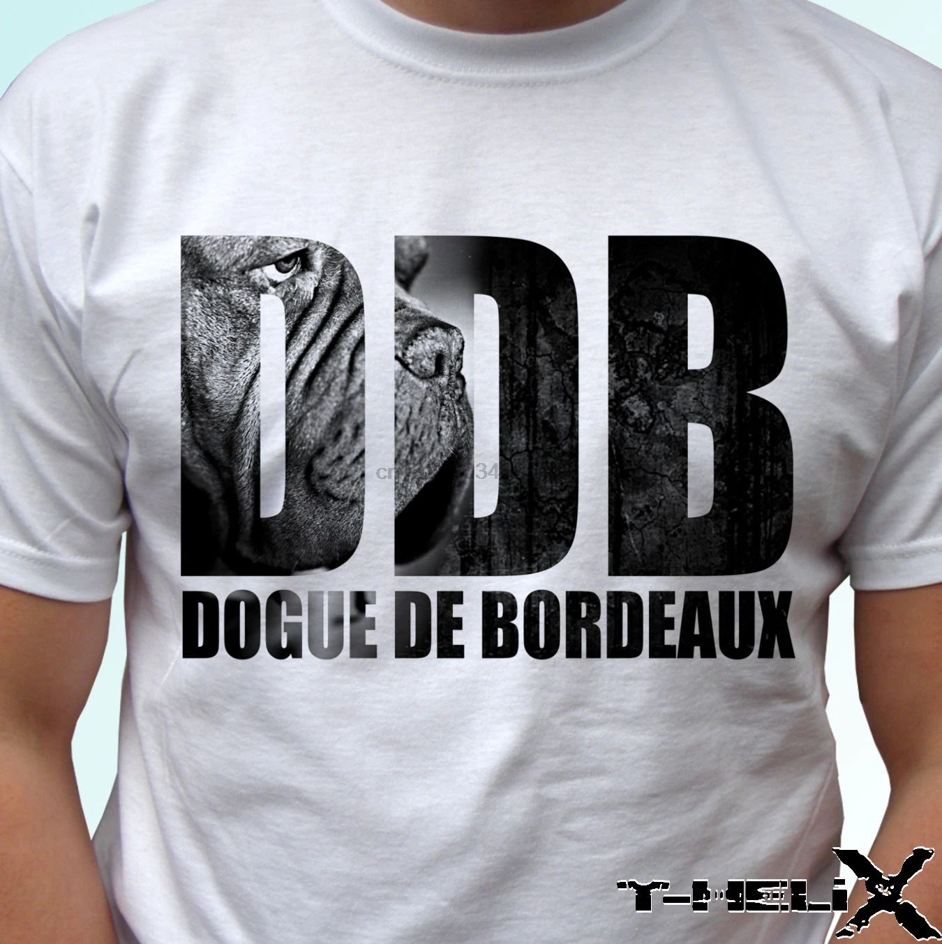 Летняя дешевая футболка с вырезом лодочкой модель 2020 Ddb Dogue De Bordeaux-Dog дизайнерская