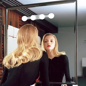 

Portable Makeup Light Wireless Rechargeable Pro LED Dressing Mirror Light Brightness Color Temperature Adjustable Night Light