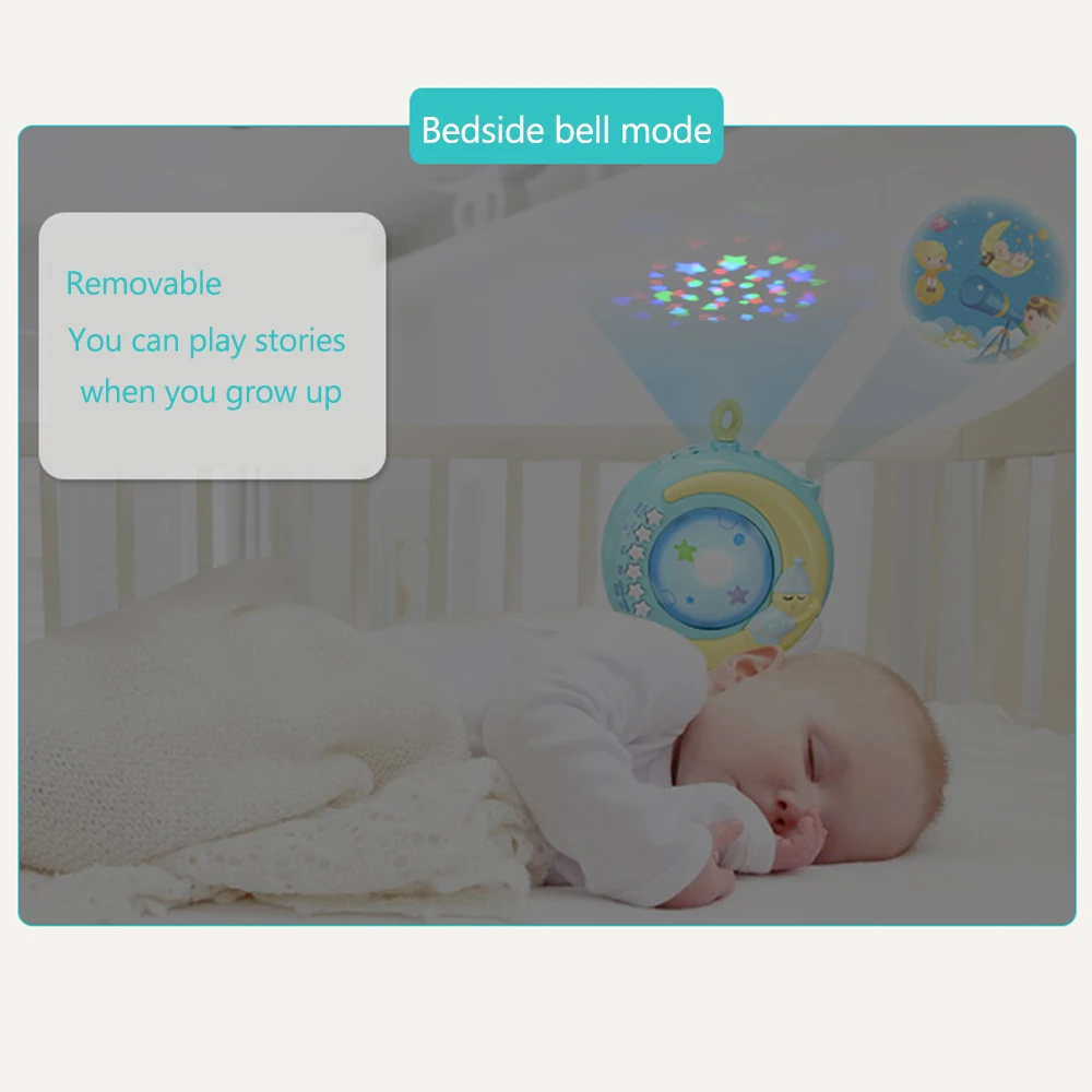 Детская музыкальная игрушка погремушка игрушки держатель мобильных телефонов вращающийся детская кроватка кровать колокол рано утром развивающие игрушки новорожденных погремушка