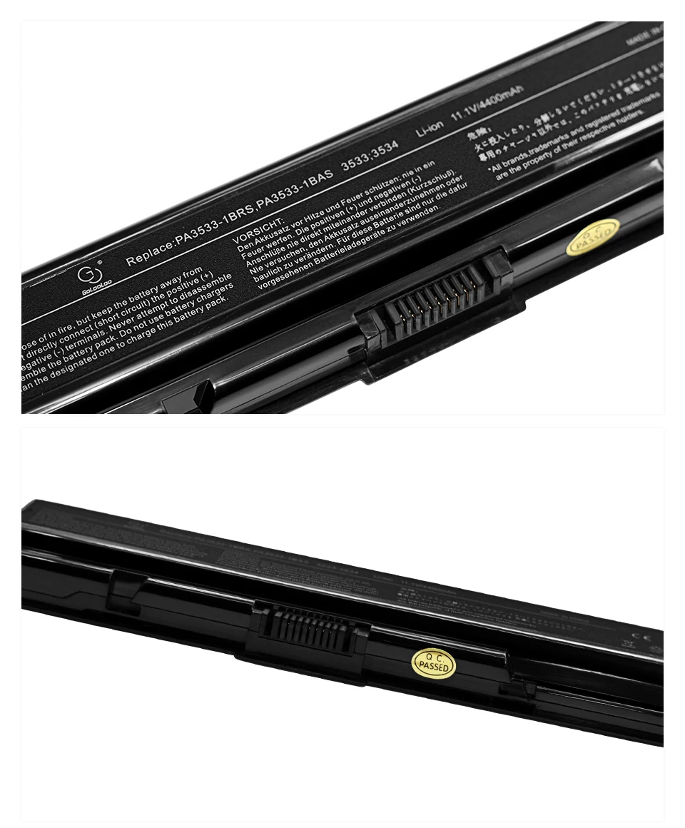 Golooloo 6 ячеек Аккумулятор для ноутбука Toshiba PA3534U-1BRS PA3727U-1BRS PABAS098 PABAS174 спутниковый A200 A215 A300 A300D A305